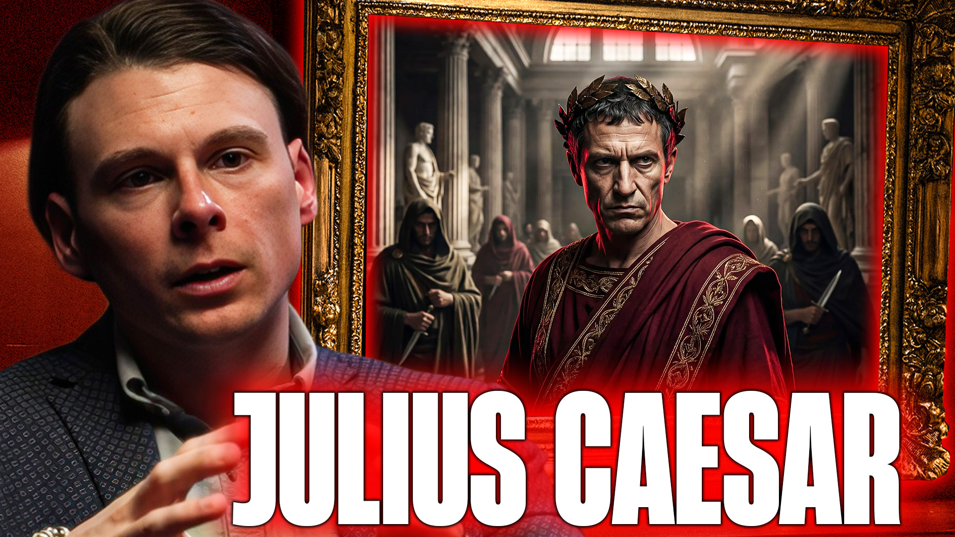 “If you've heard of the Gallic wars, that's where Caesar basically goes ...