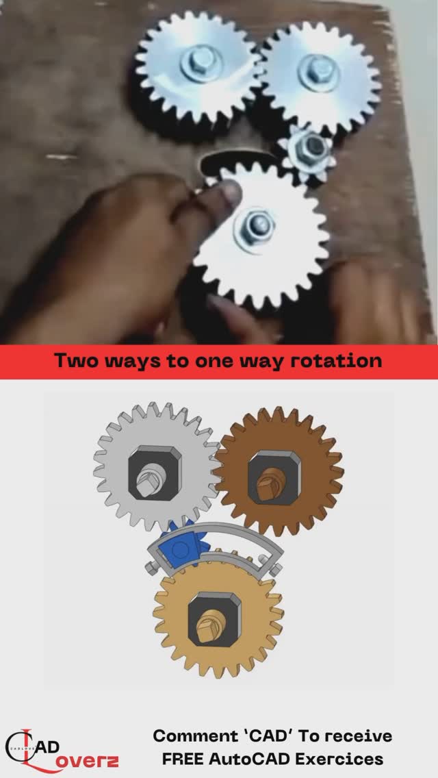 2 ways to one way rotation ️ . . . Follow @cadloverz for more ️ . . # ...