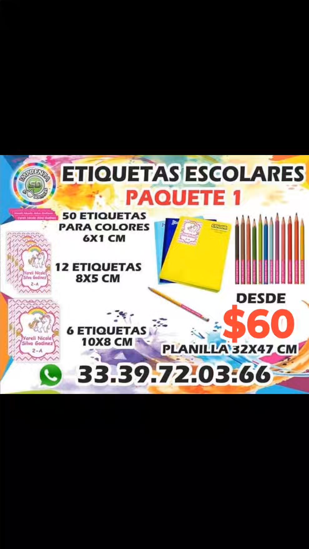 📣Prepárate para el regreso a clases!!🏫con etiquetas personalizadas 🖼 ...