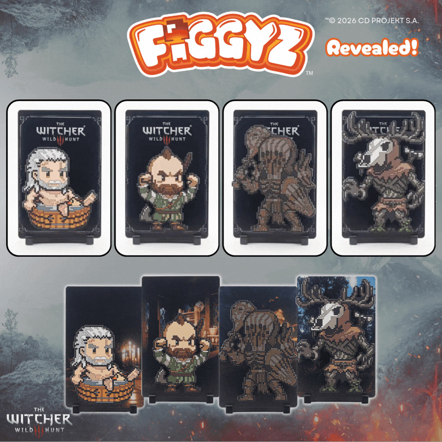 GFUELコラボ限定品　THE WITCHER　日本未販売品(写真付属品のみ) 🔥 The Witcher adds another wave to FiGGYZ with the reveal of Wave