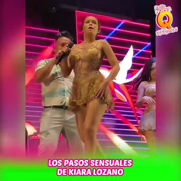 Kiara Lozano dejó sin aliento a todos los asistentes del Qumbiatonazo 🔥