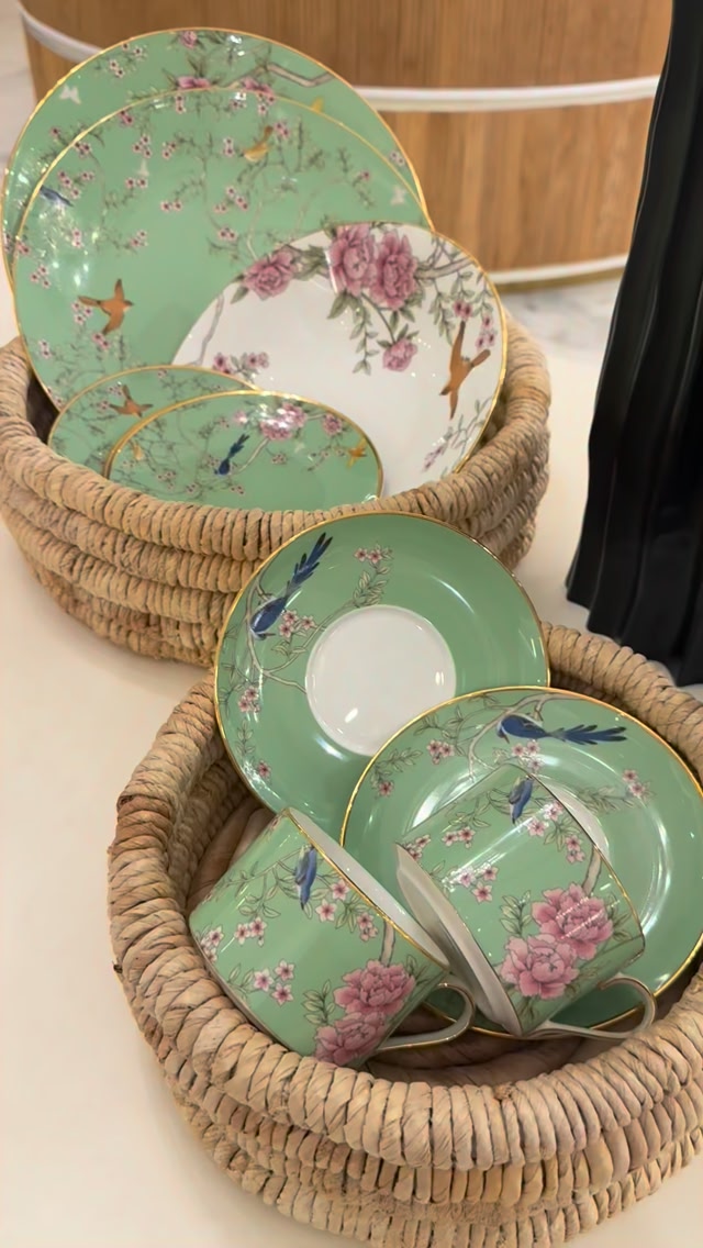 Narumi Helios Bone China Posting of new items this afternoon. 5PM💚