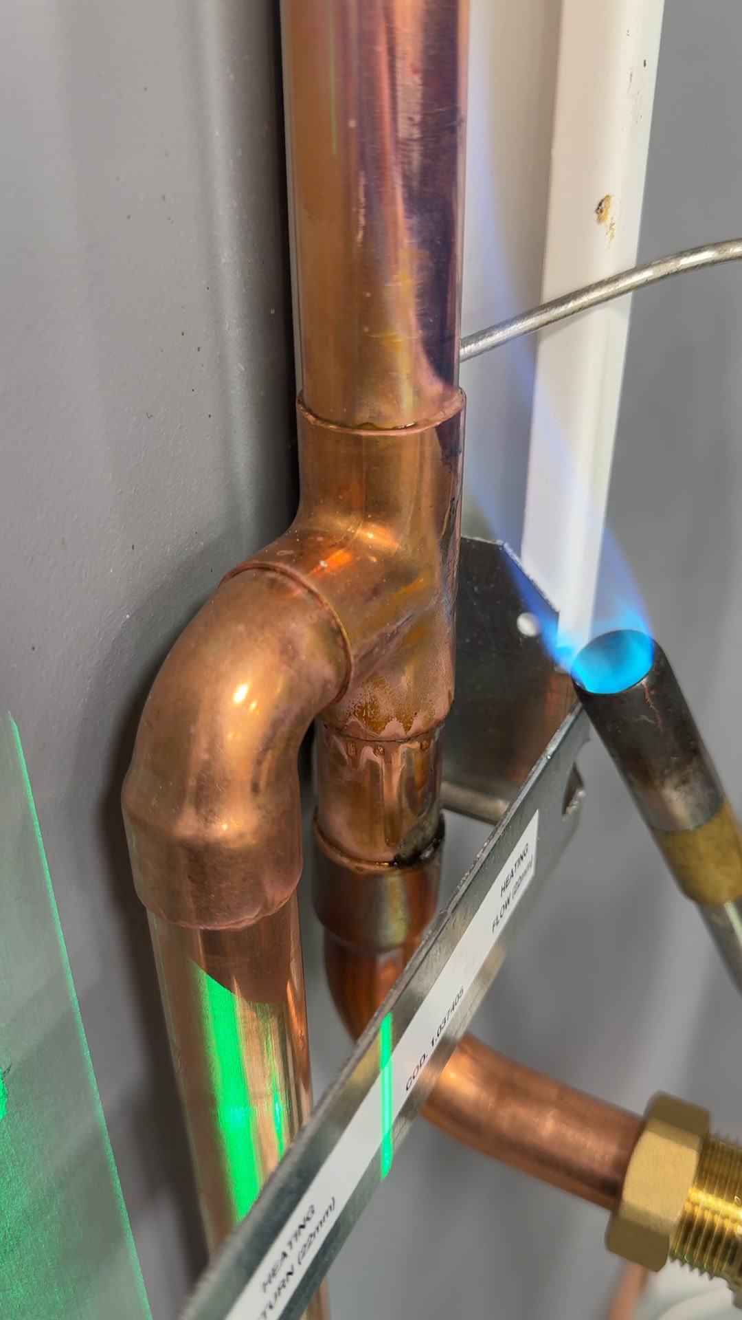 Heat Pump installation with gas boiler. How to install ASHP full step ...