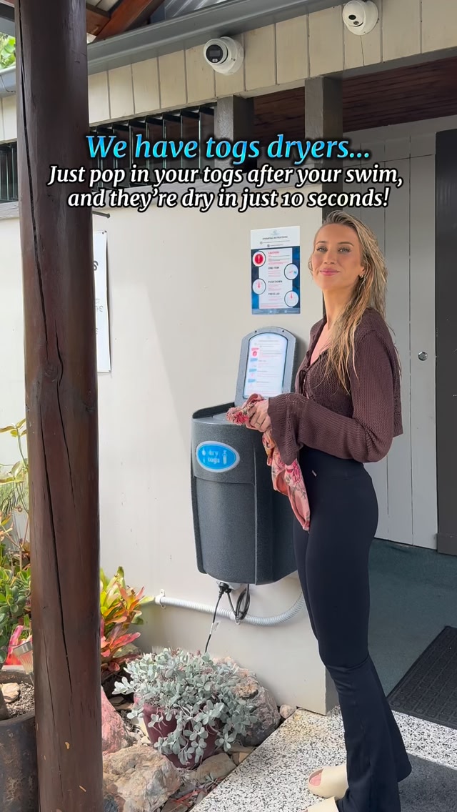 It’s the little things for us…🙊 Did you know we have togs dryers in our ...