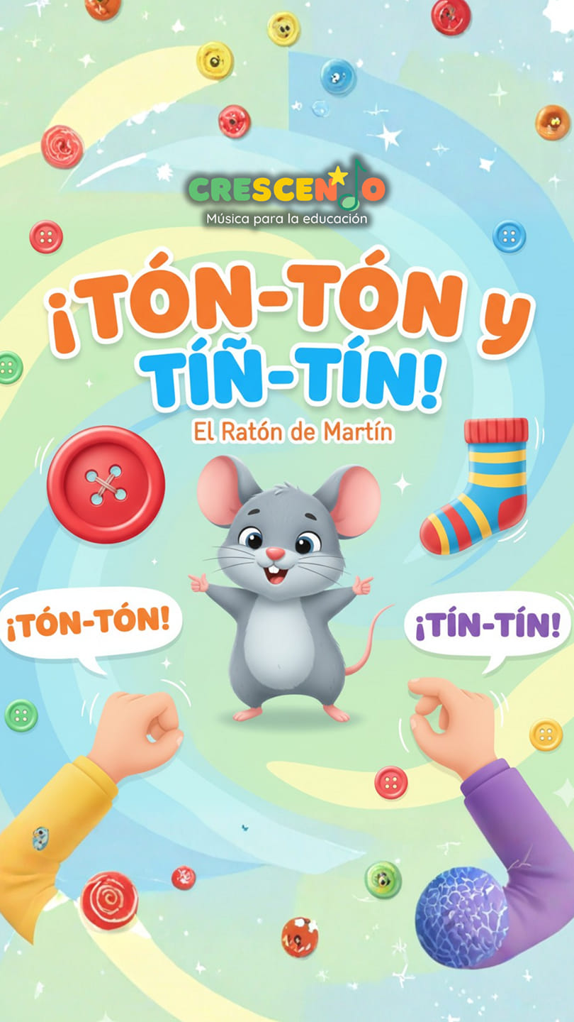 ¡TÓN-TÓN y TÍN-TÍN! 🐭 El Juego de Manos y Rimas (Abajo de un Botón ...
