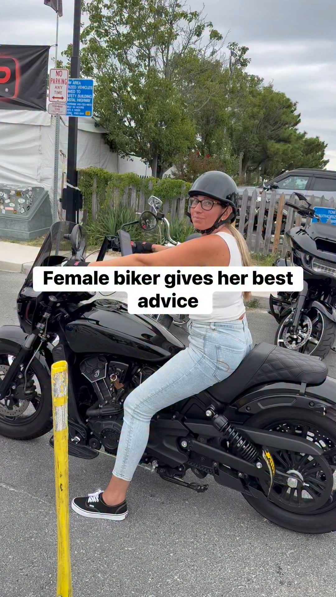 Ｒ-bri Female biker gives her best advice | CycleDrag