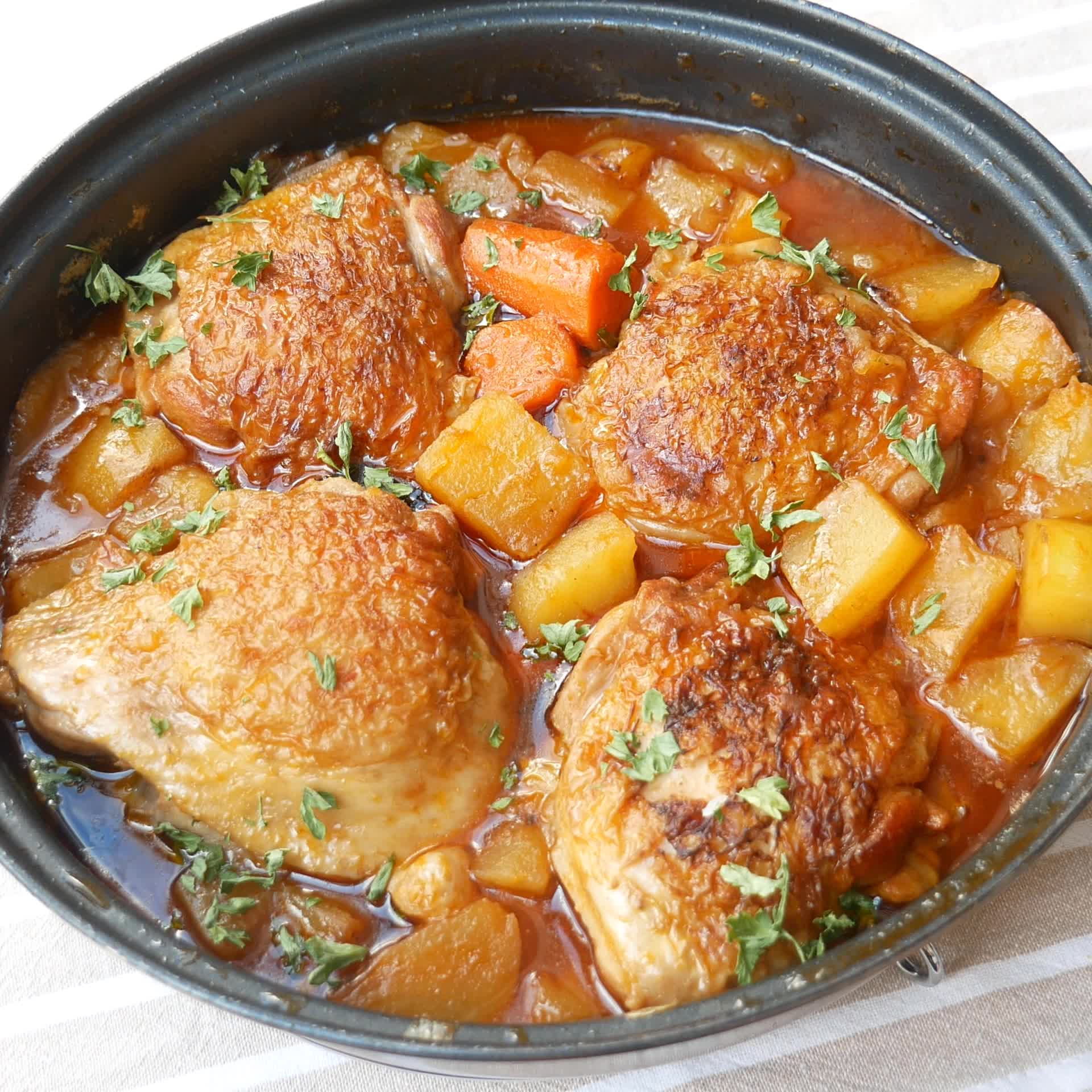 ¡Lo Tienes que Probar! 🍗😋 Pollo con Patatas y Zanahorias 😍 Riquísimo y ...