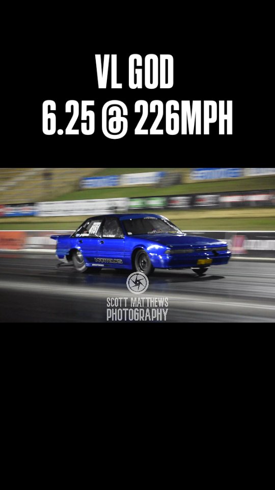 VL GOD 6.25 @ 226mph 🔥🔥 What a crazy night it was!! Big congratulations ...