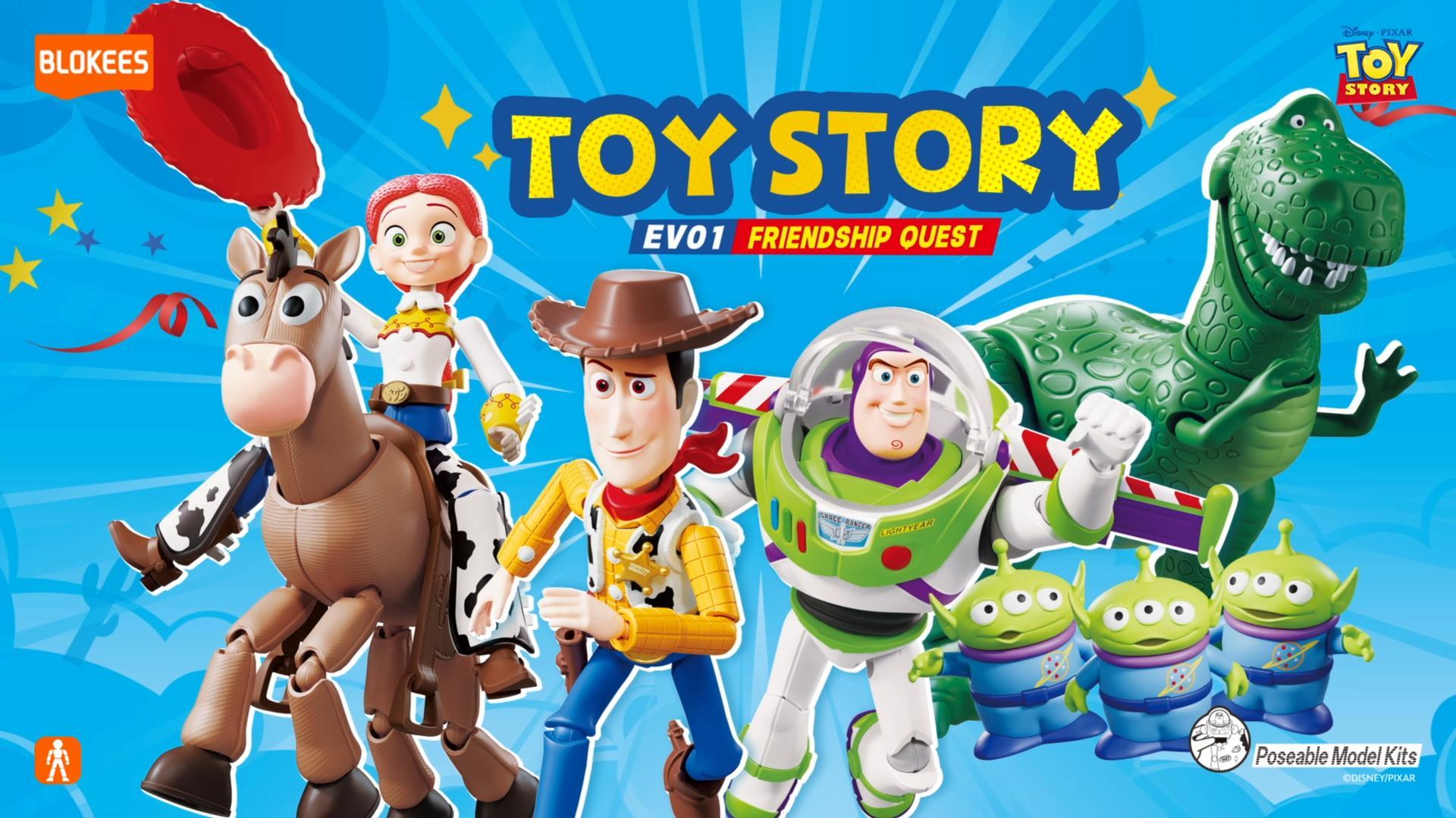 Blokees Toy Story Elite Version 01 – Friendship Quest is here