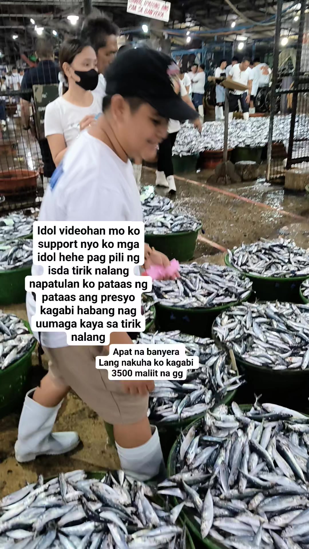 Pili ng isda Gg haluan babae x lalaki #letmevlogs #fypageシ #fishvendor ...