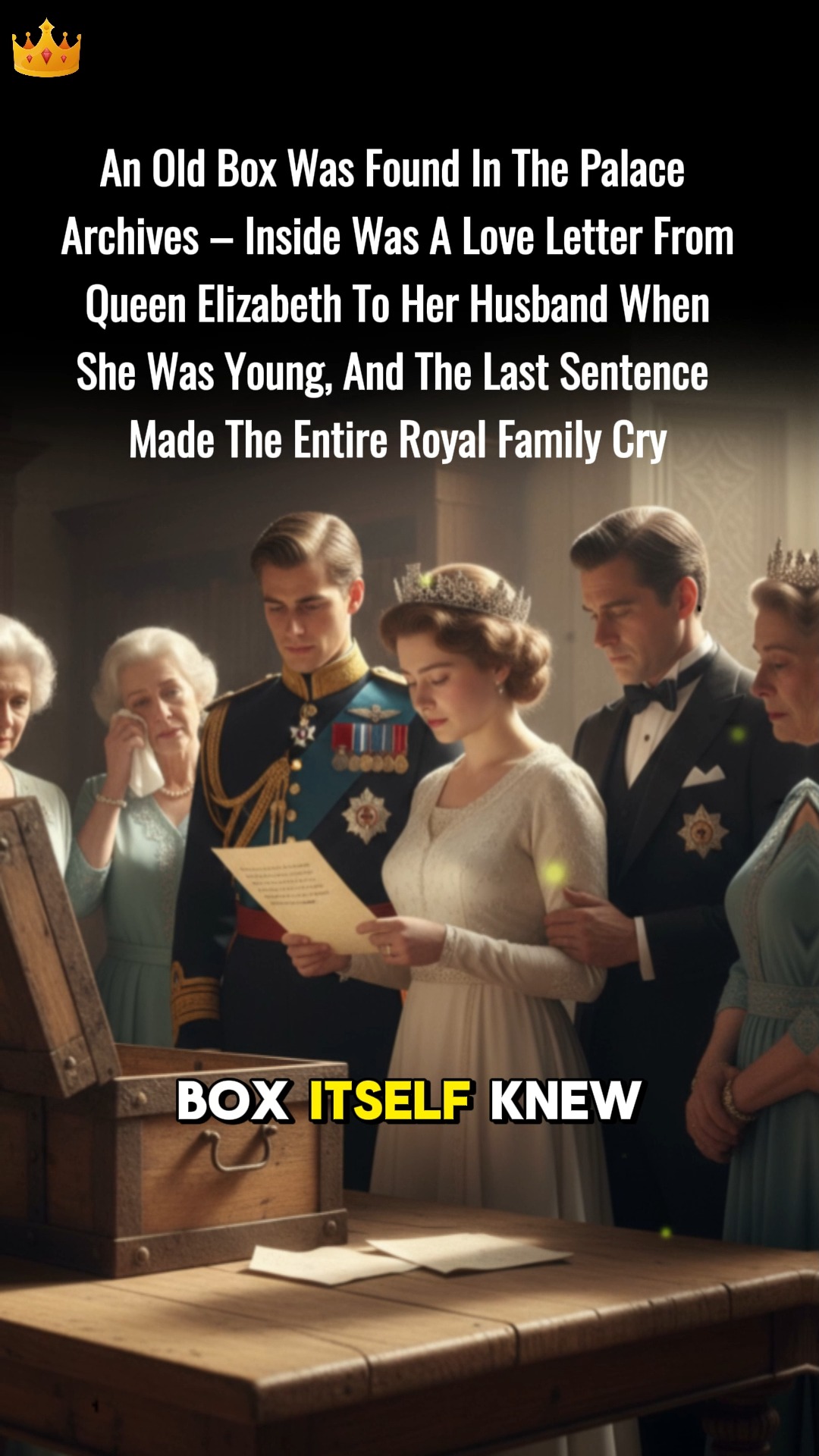 An old box was found in the palace archives – inside was a love letter ...
