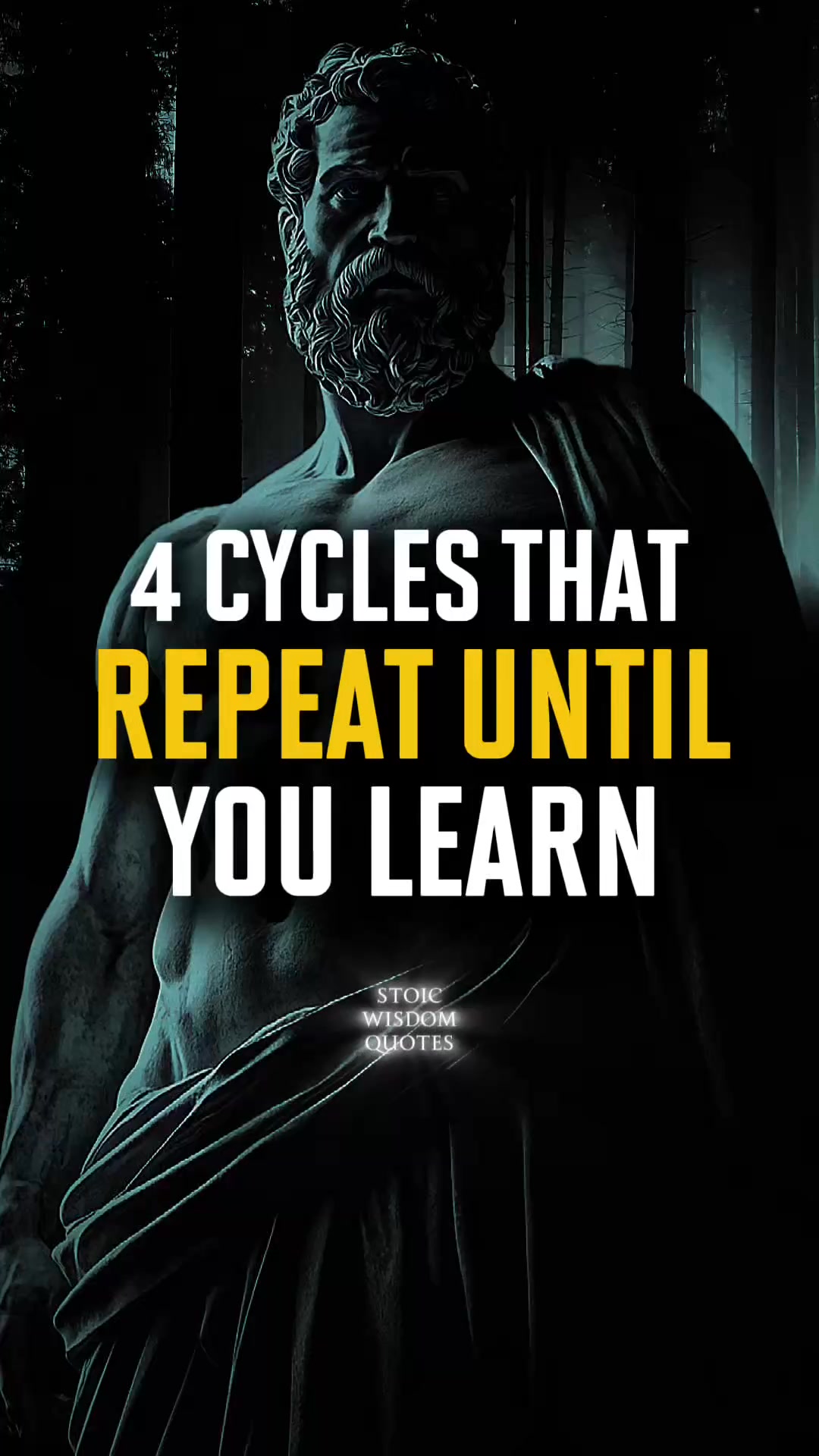 4 Cycles That Repeat Until You Learn #stoicism #selfgrowth # ...