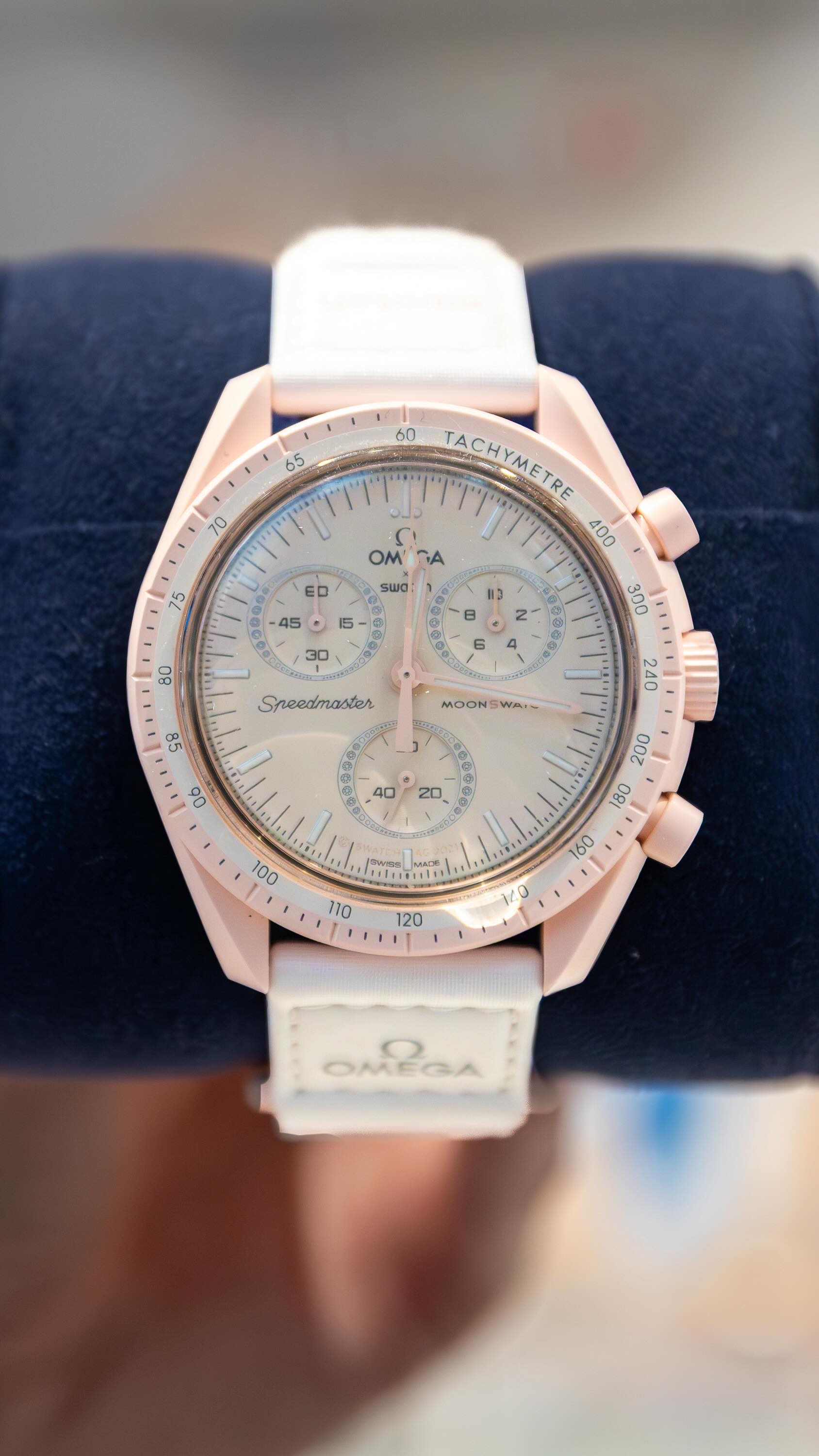 Created in collaboration with OMEGA, Swatch