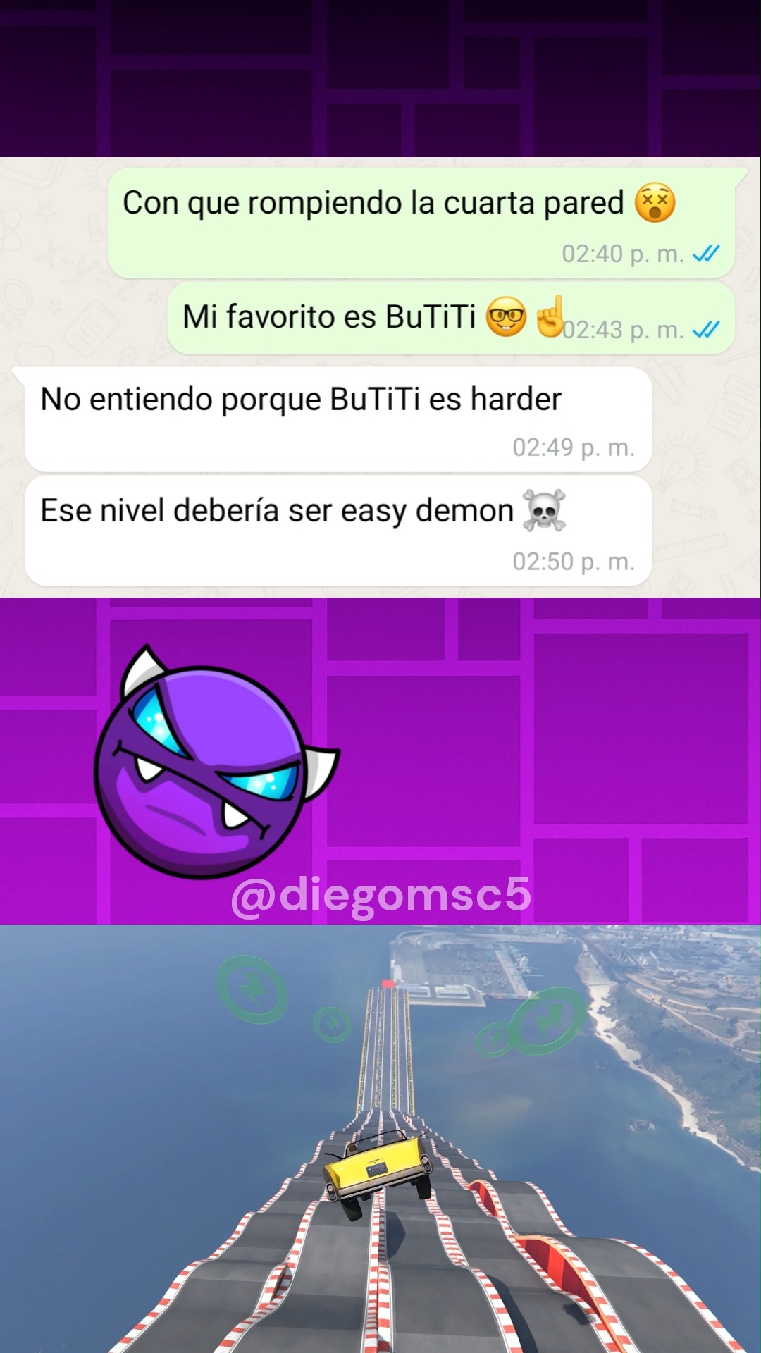 Solo los verdaderos jugadores de GD entenderán 🤯 - - Geometry Dash, dry ...