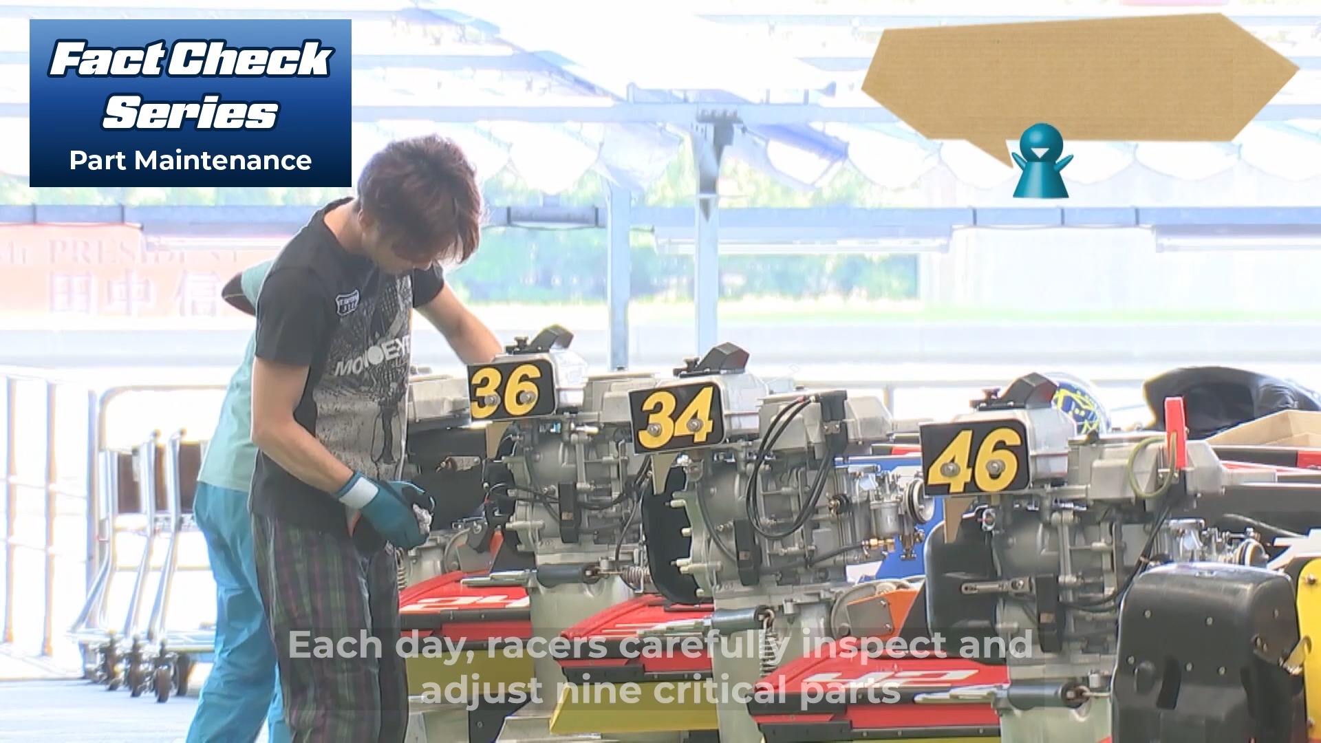 Inside Boat Race Japan: Did you know racers tune and maintain