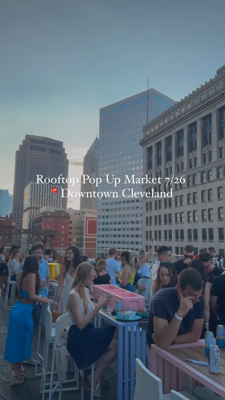 Flash tattoos and shopping on a rooftop in downtown Cleveland? Yes ...