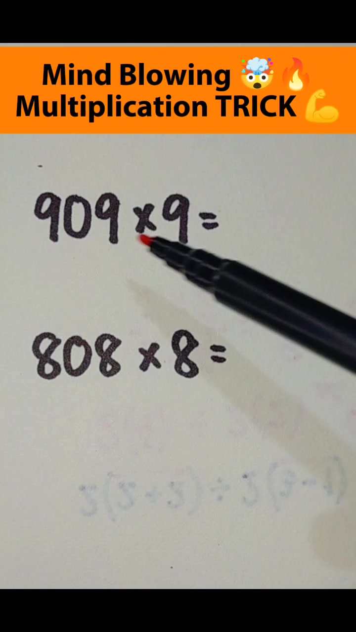 Multiplication Trick that blows your 🧠🤯 #mathtricks | Mathtuto | Facebook
