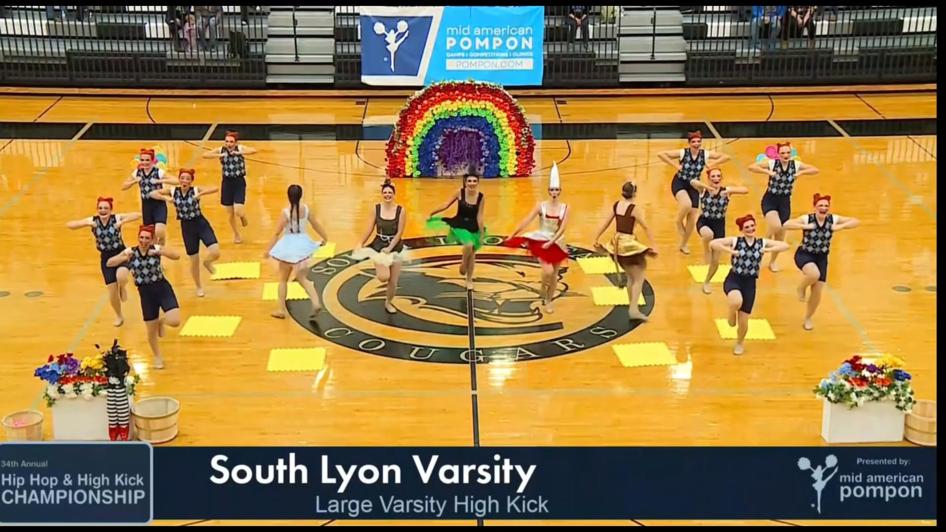 South Lyon Varsity Pompon