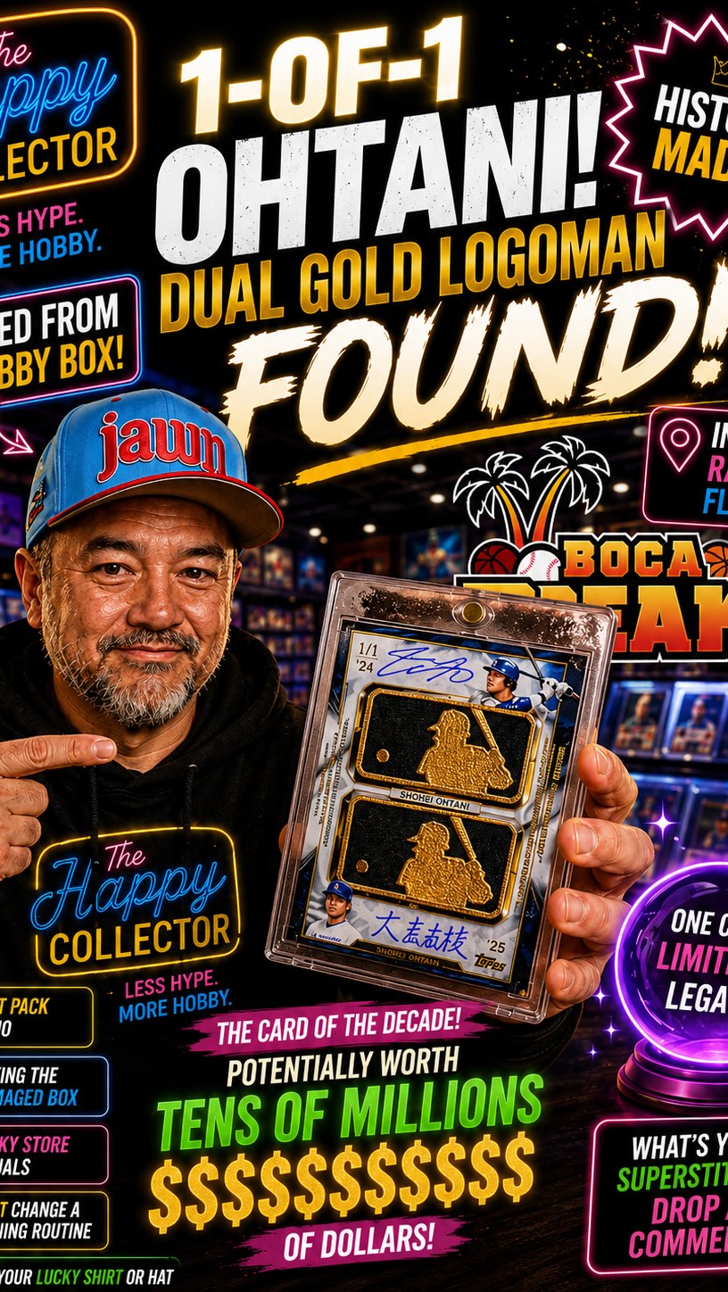 🚨 One of the biggest sports card chases of the year is officially
