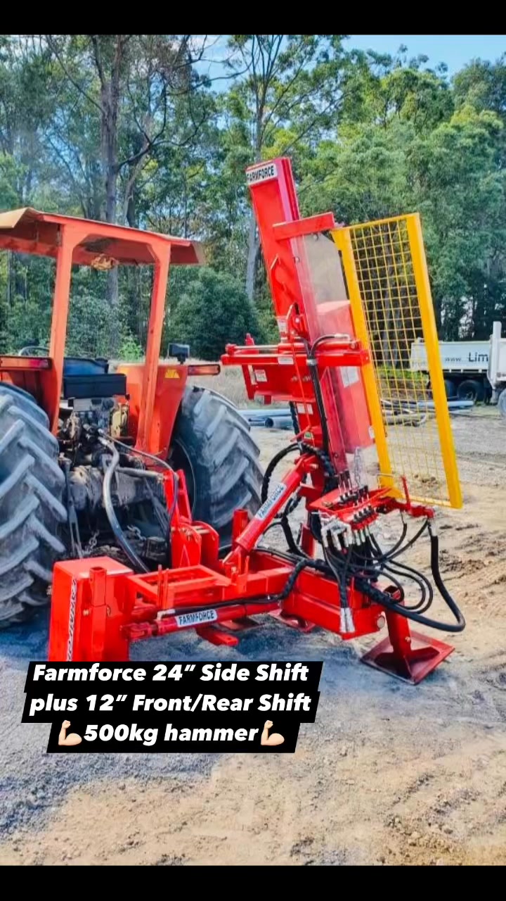 Farmforce 24” Side Shift plus extra 12” Front/Rear shift. Auto-engaging ...