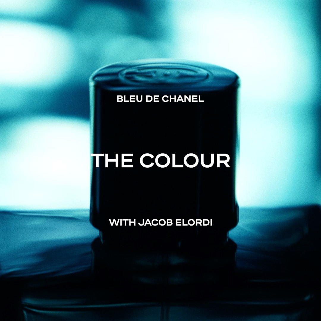 The most indefinable BLEU DE CHANEL fragrance, presented in a blue