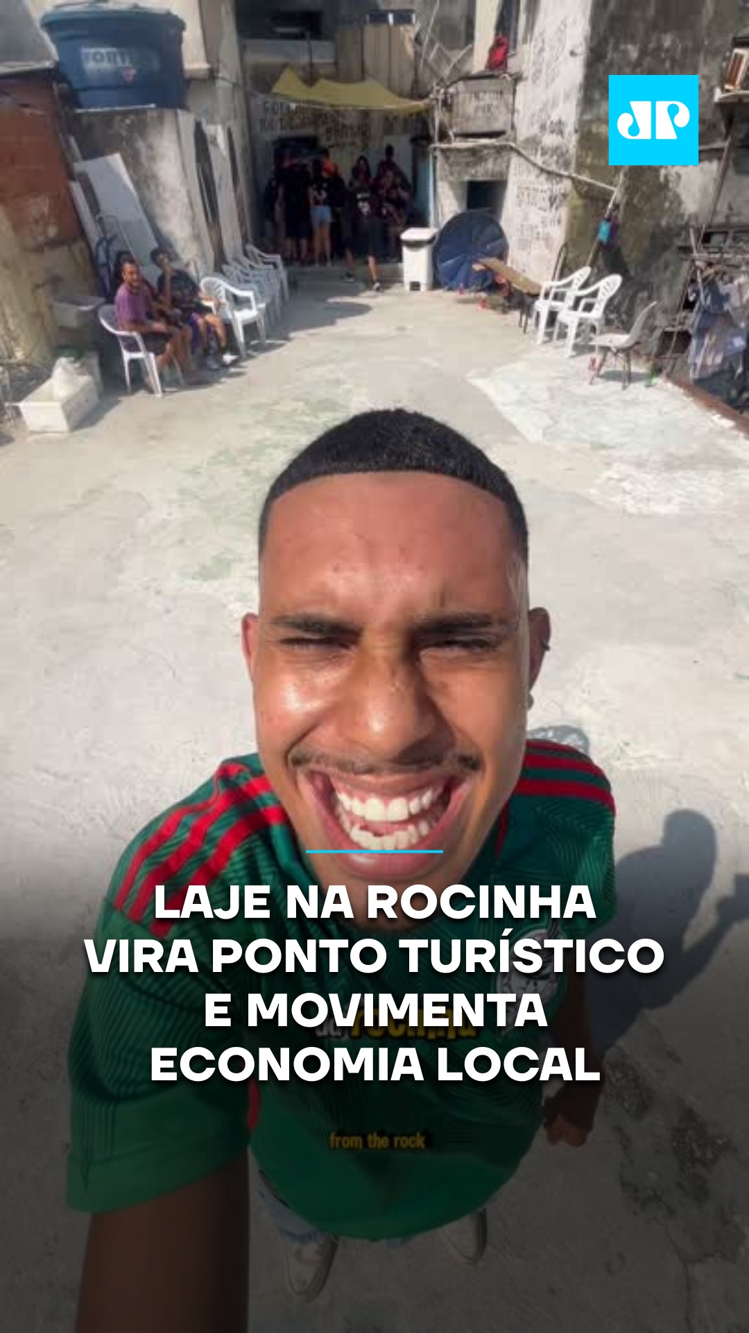 Um espaço que antes era apenas mais uma laje na comunidade ganhou novo ...