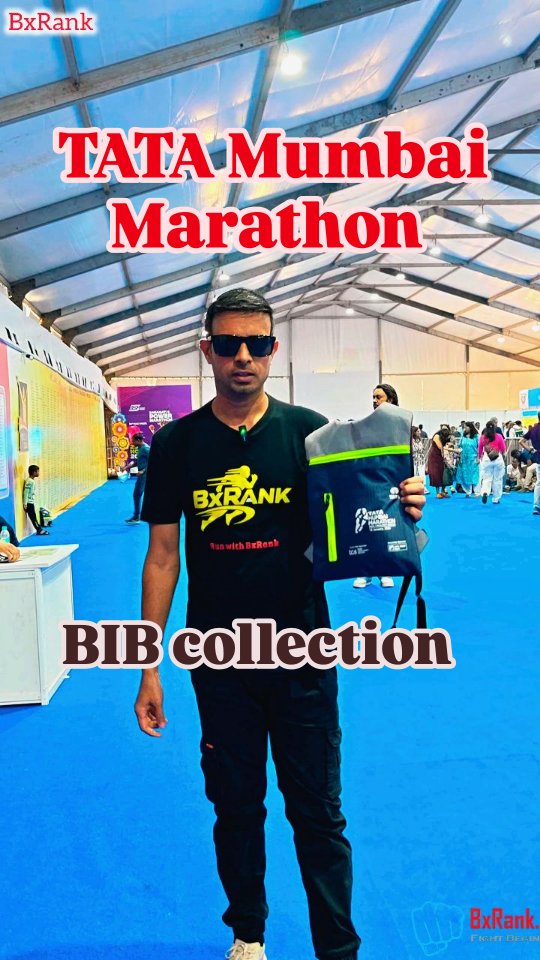 TMM 2026 Bib Collection Expo Vlog 🏃‍♂️ | What You Get in Tata Mumbai ...