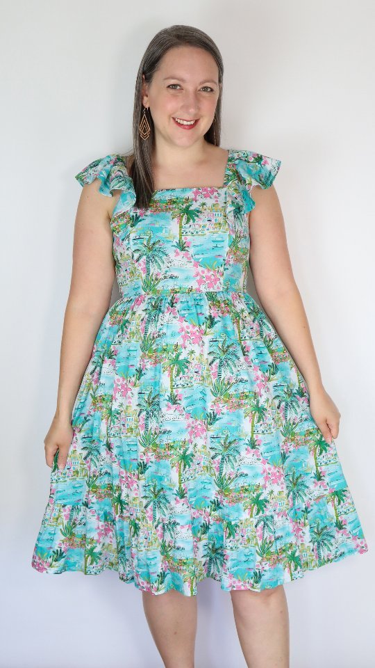 😎 My frilly version of Butterick 6872 (currently half price