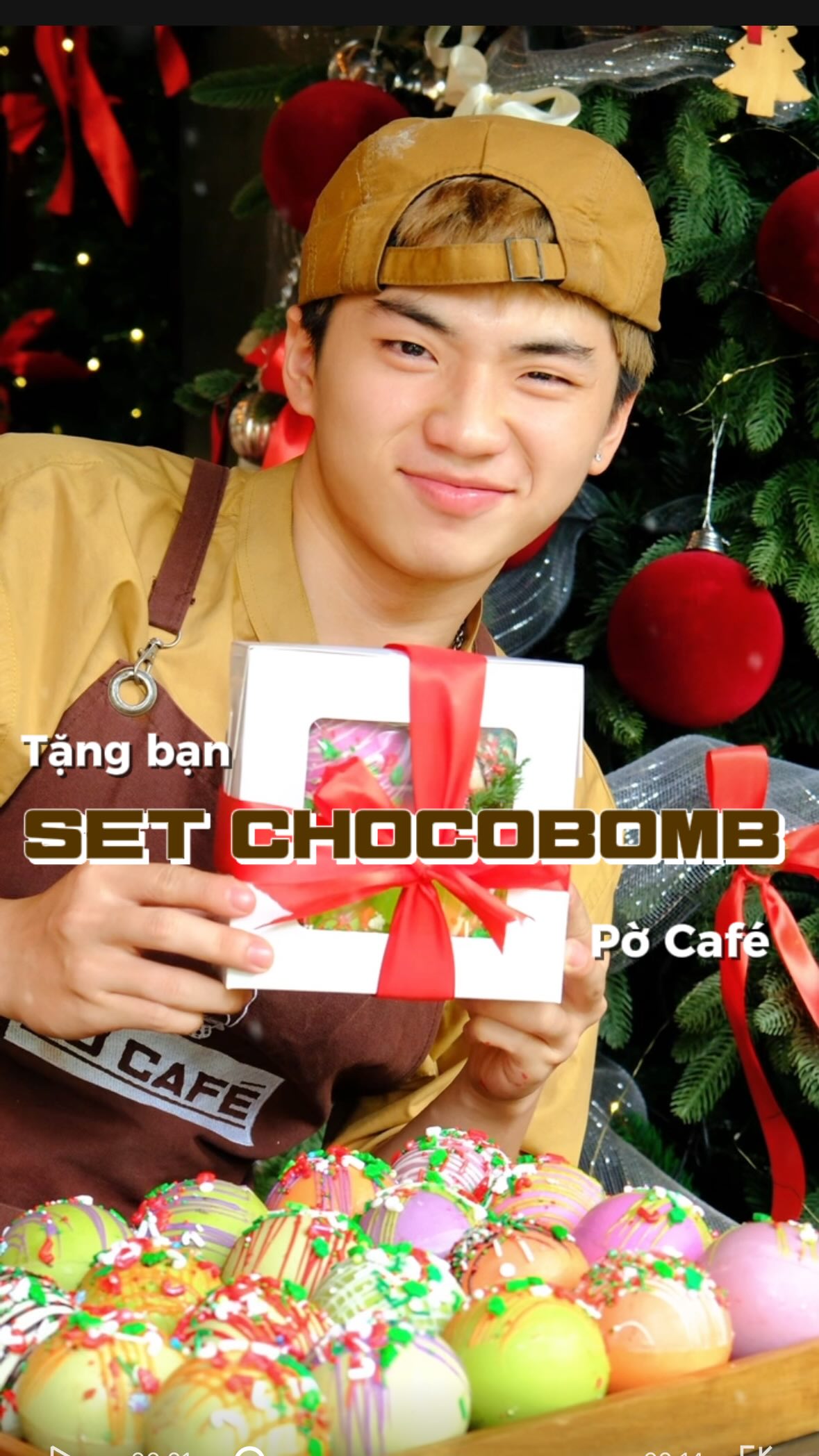 Còn 1 ngày nữa là đến Giáng Sinh, ai chưa lụm set chocolate bomb thì lẹ ...