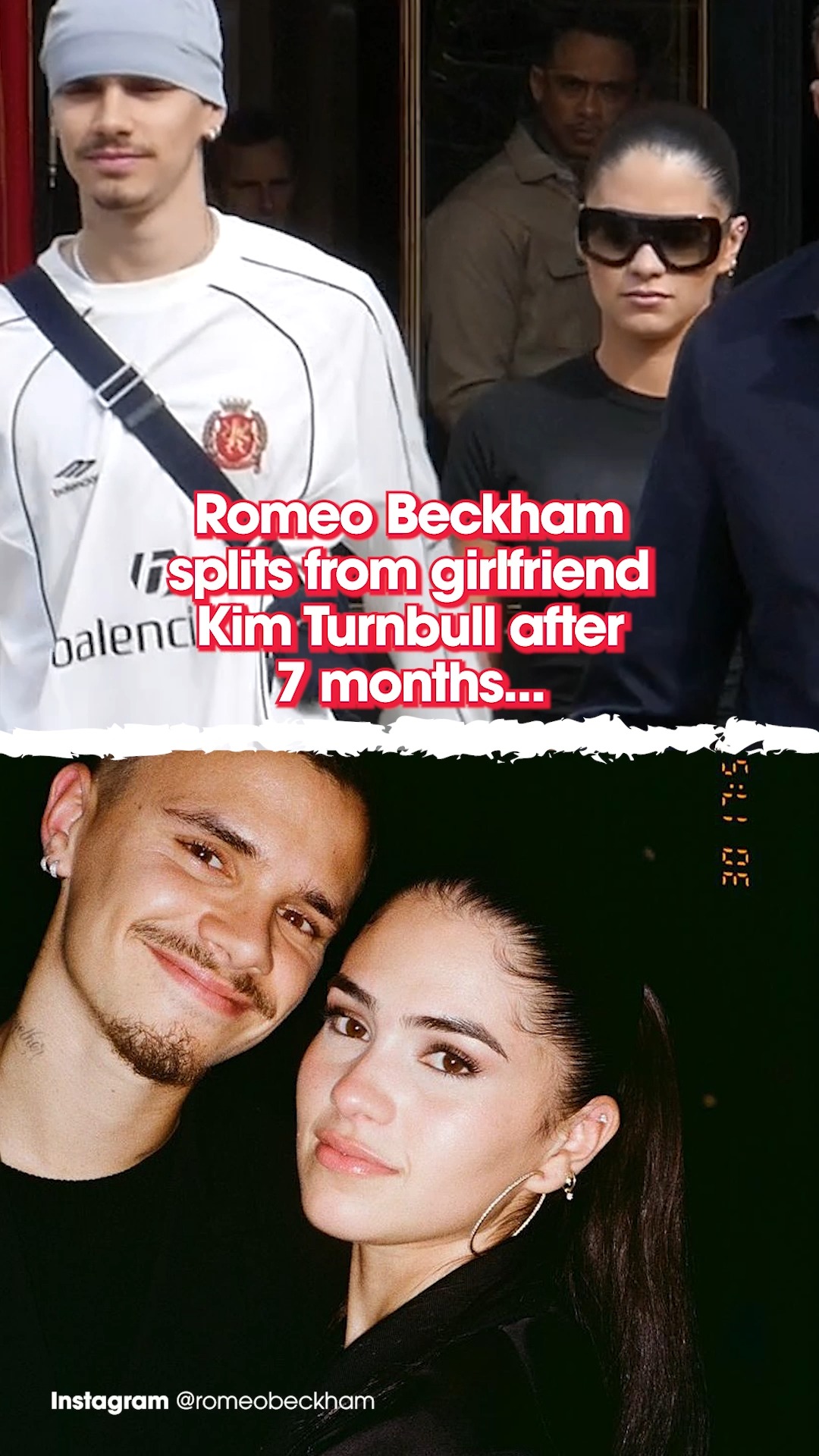 Kim reportedly dated Romeo's brother Brooklyn first... 💔 | Heart | Facebook