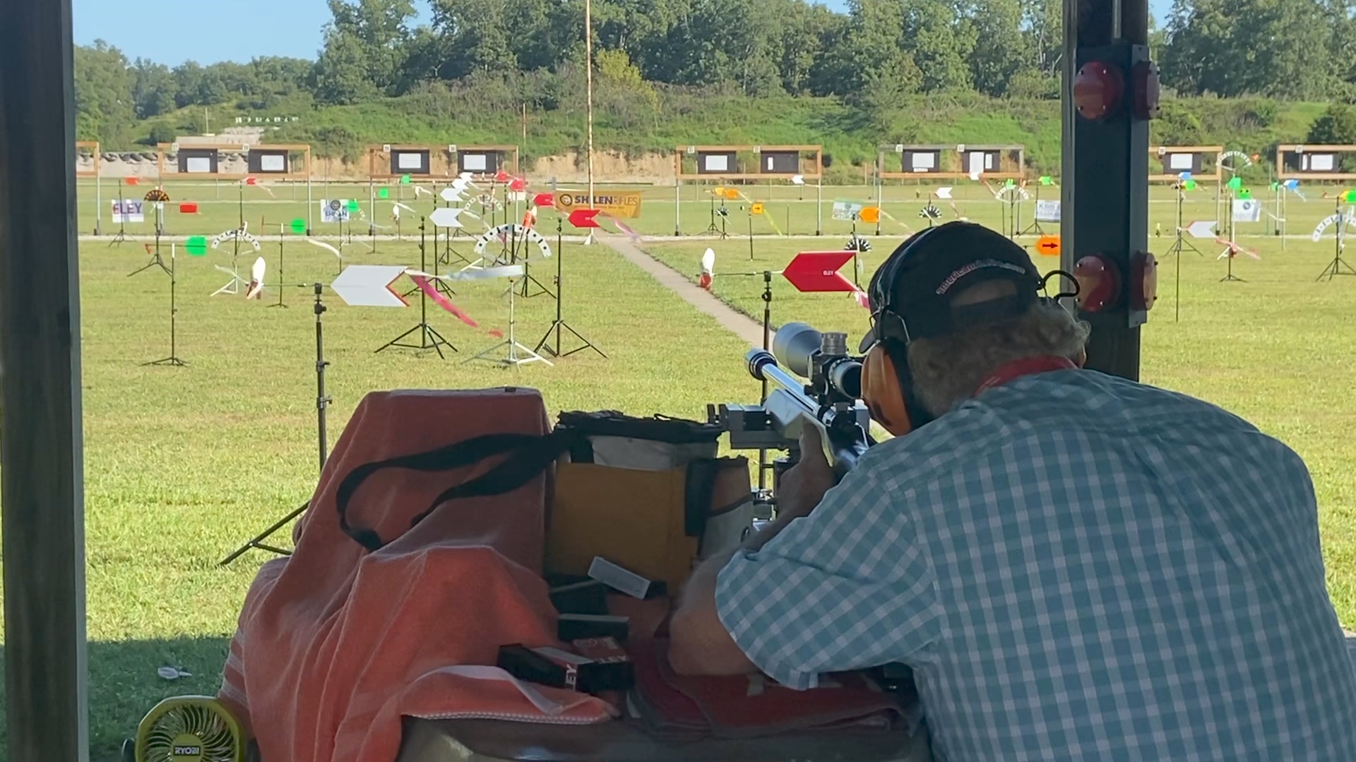 Mark Penrod, of Penrod Precision, shoots his 7th target of the 2024 ...
