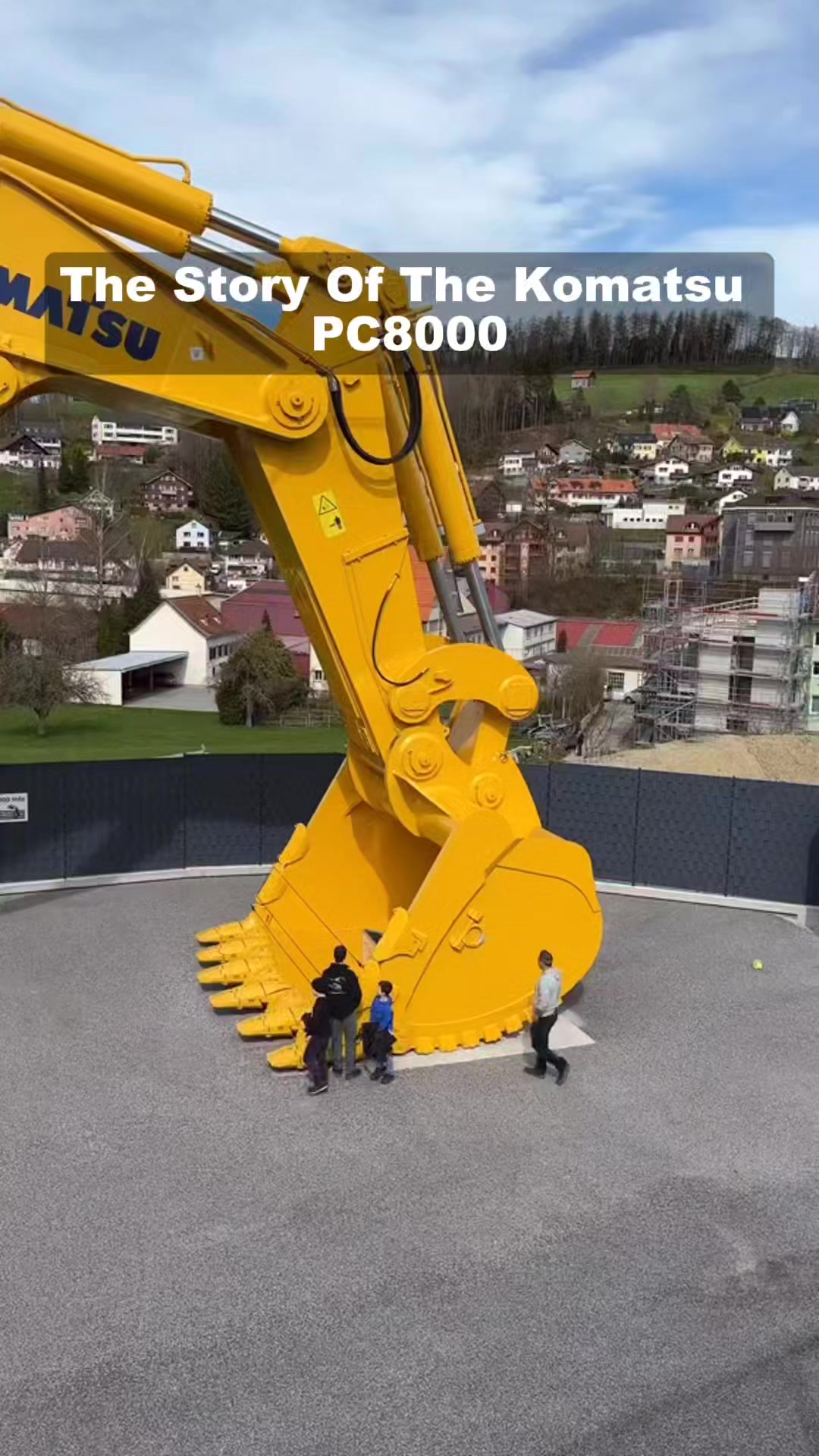 The Story of Komatsu PC8000 How Much its Cost? Follow for More