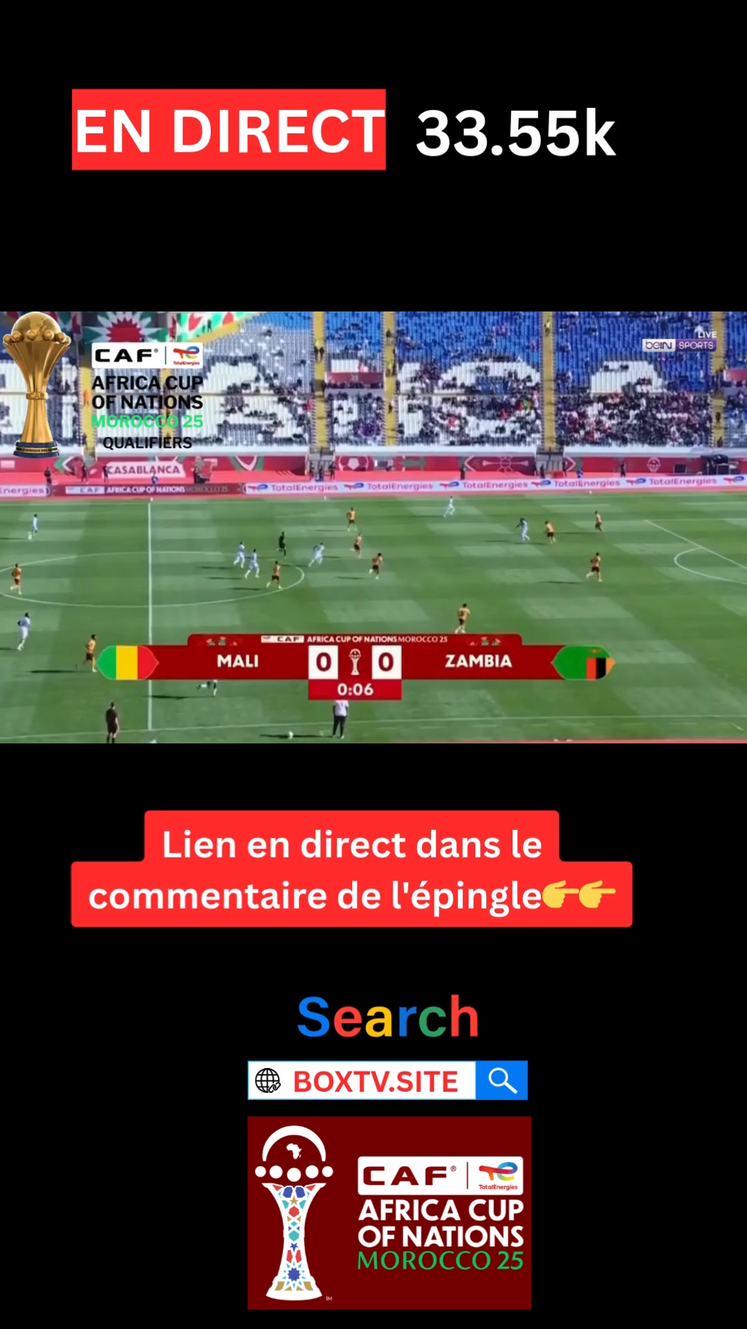 Mali vs Zambie Utd : MATCH EN DIRECT AUJOURD'HUI 🥅BUT...BUT...BUT...BUT ...
