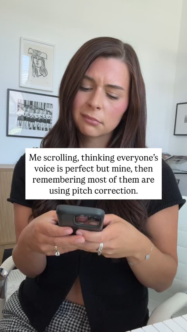 Absolutely zero hate at ALL to the people who do use pitch correction ...