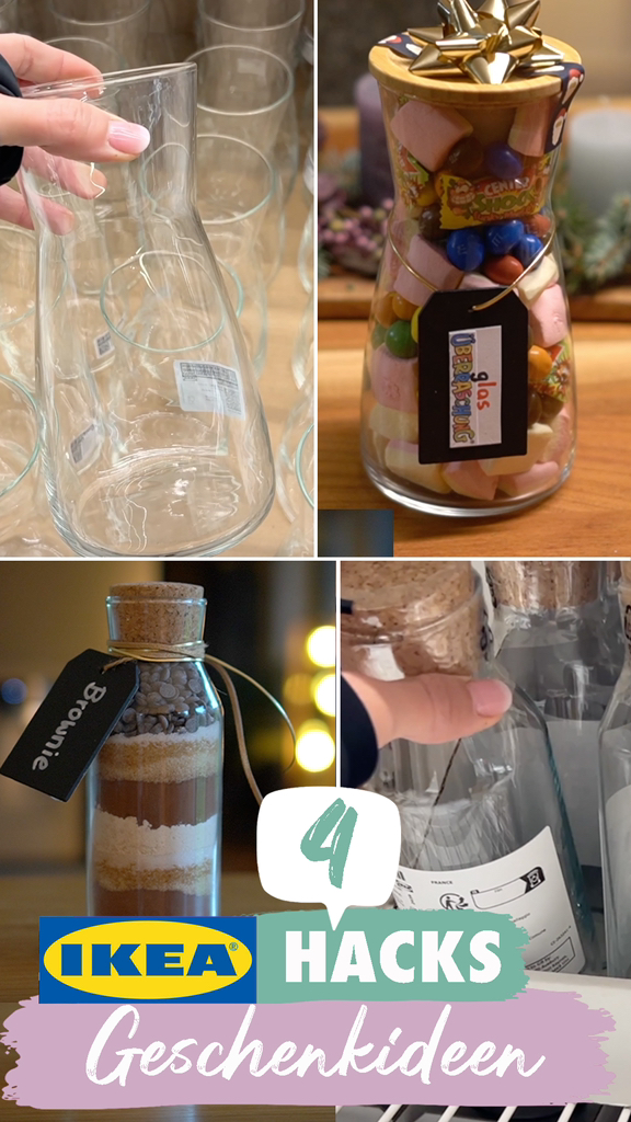 💝365+ KARAFFE MIT STÖPSEL: Jedes Lieblingsrezept, das 500ml umfasst. 💝In der gleichen Karaffe kann man super gute Pralinen verschenken. 💝1,50€ KARAFF mit passendem Deckel: Gutschein-Überraschung nach