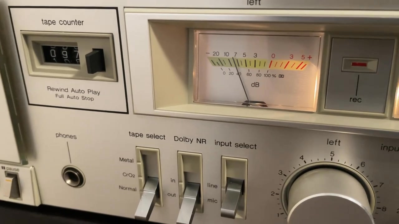 Technics RS-M245X, 1983-84, 1000DM.