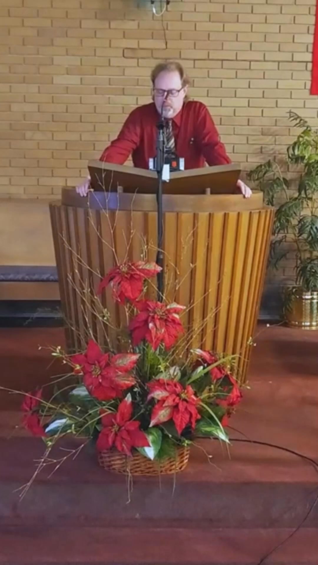 Reverend Ralph Robrahn encouraging believers to get our spiritual ...