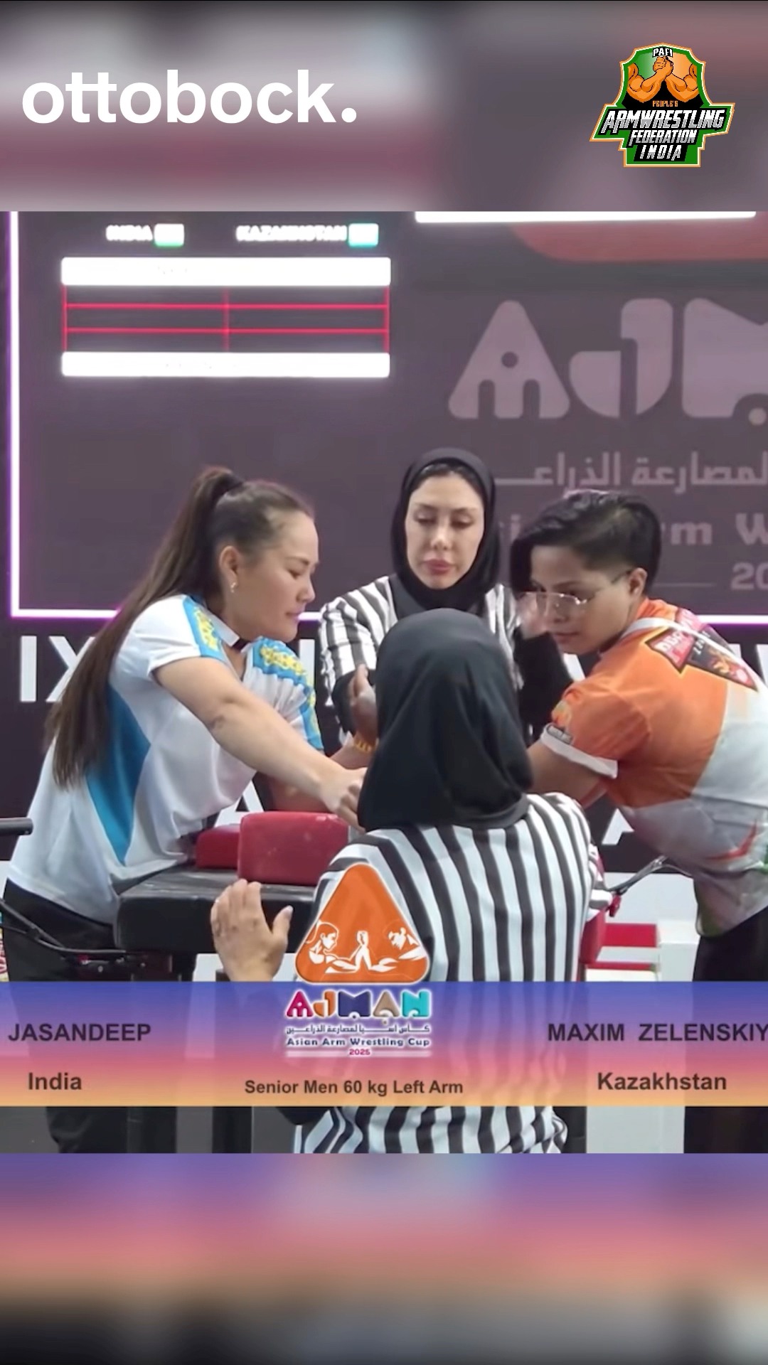 Indian Team captain @onam_gamno reaches the finals of Asian ...