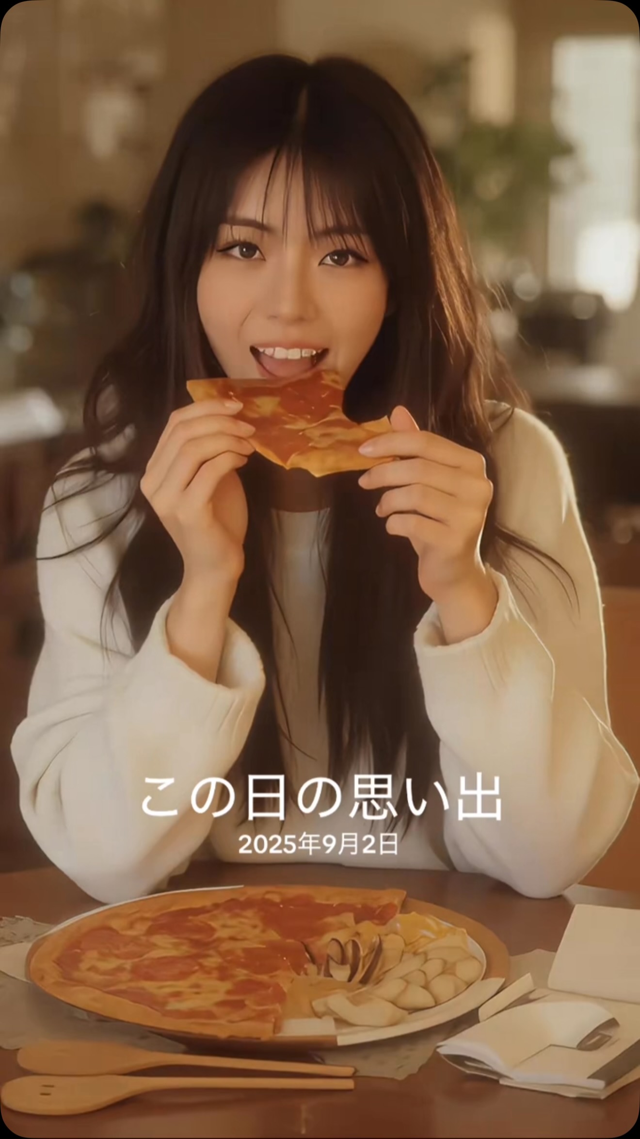 日本麦当劳这次邀请=LOVE 的佐々木舞香代言。昨天影像里的舞香虽然很