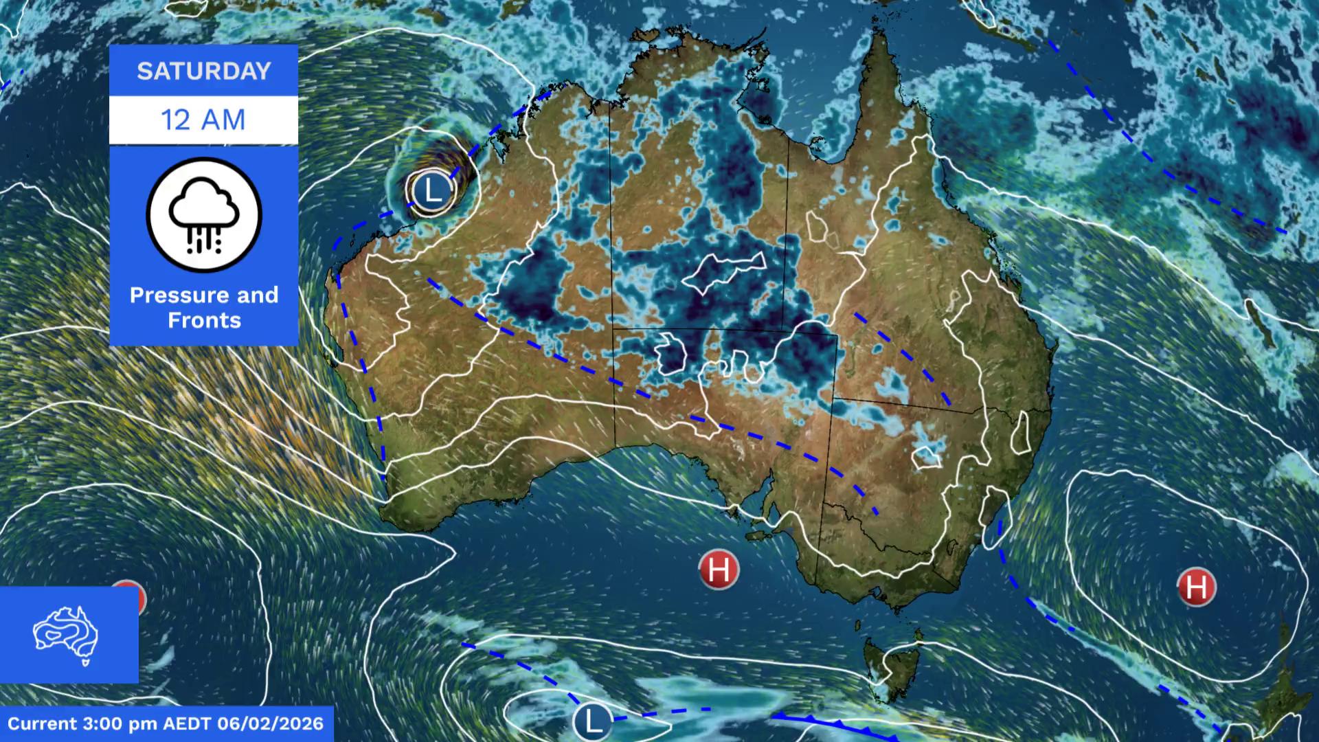 Heavy rainfall and thunderstorms are forecast for much of central and ...