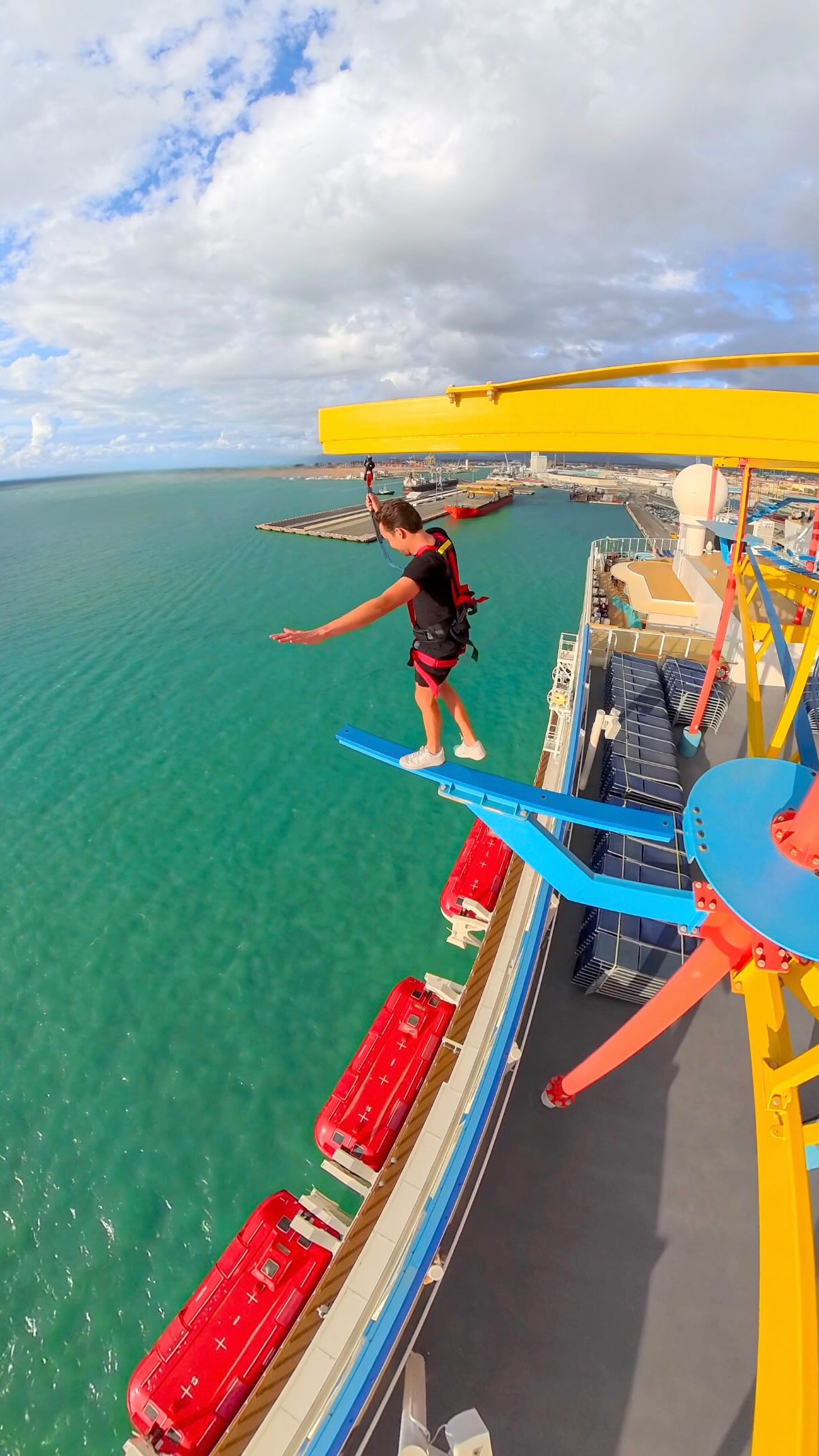 Would you dare walking this plank? 😳 Aboard Norwegian Breakaway, you’ll ...