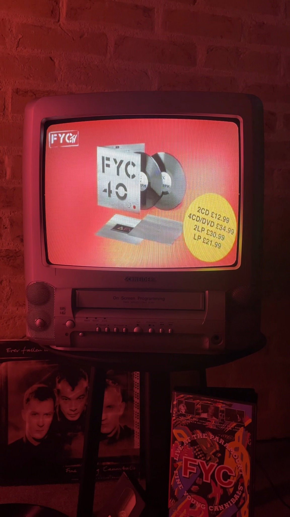 The deluxe 4CD/DVD edition of FYC40 is a complete retrospective