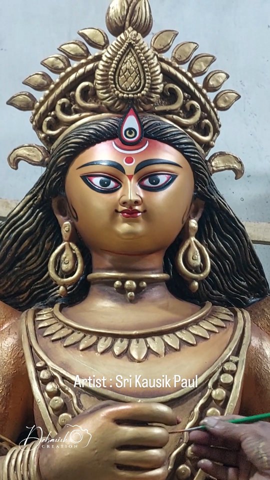 Goddess Durga Idol #reels #durga #Idol #durgamurti #durgapuja # ...