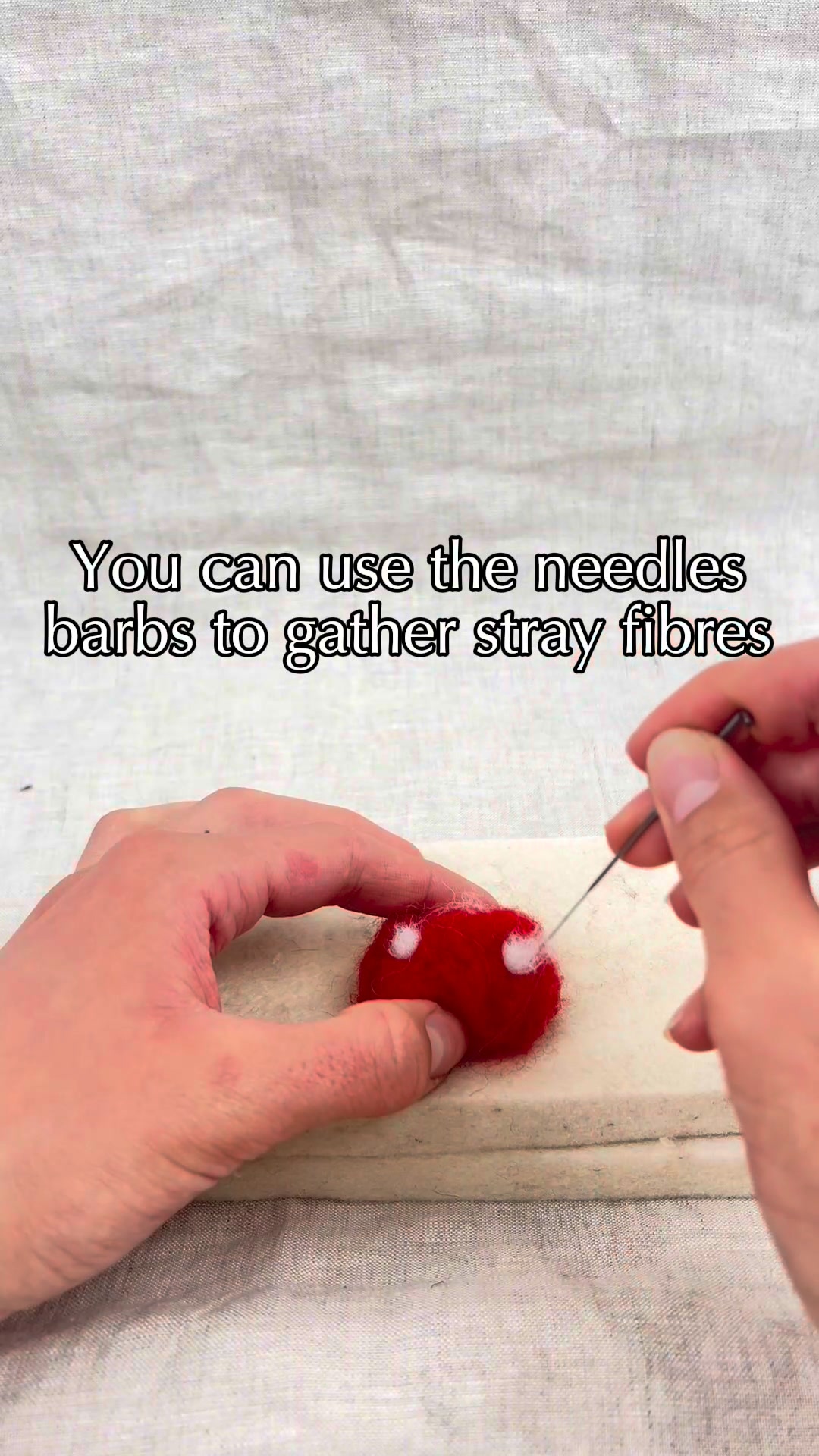 Needle Felting Tip This video may be from our archives, but the ...