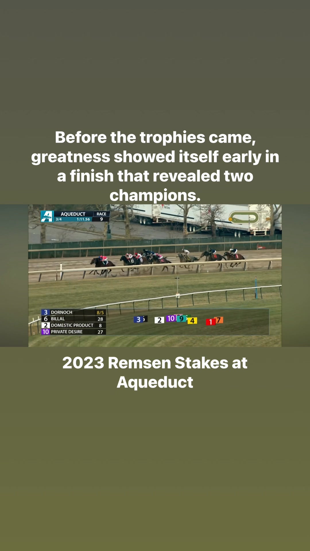 Unforgettable Moment in Recent Horse Racing History By WinningStride ...