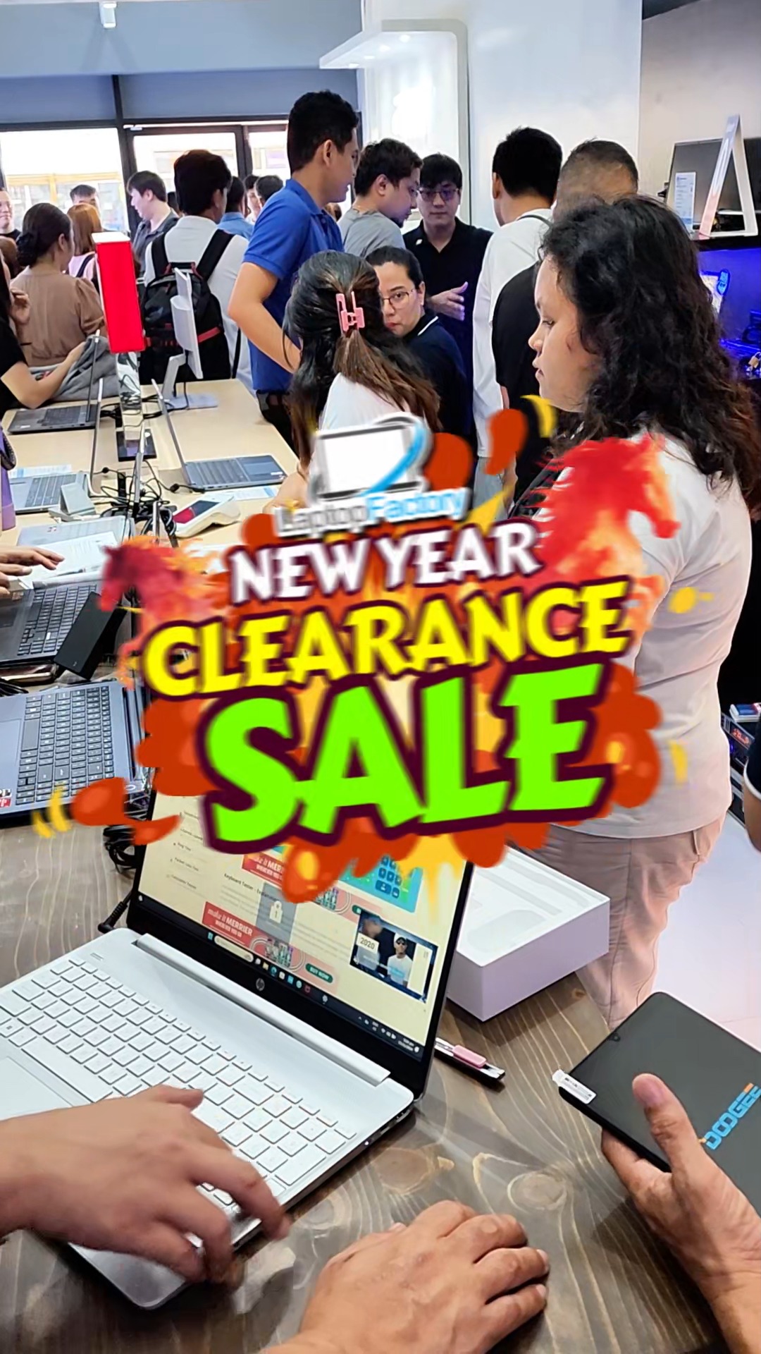 Guys Mag kakaroon tayo ng New Year Clearance Sale!!! | Laptop Factory ...