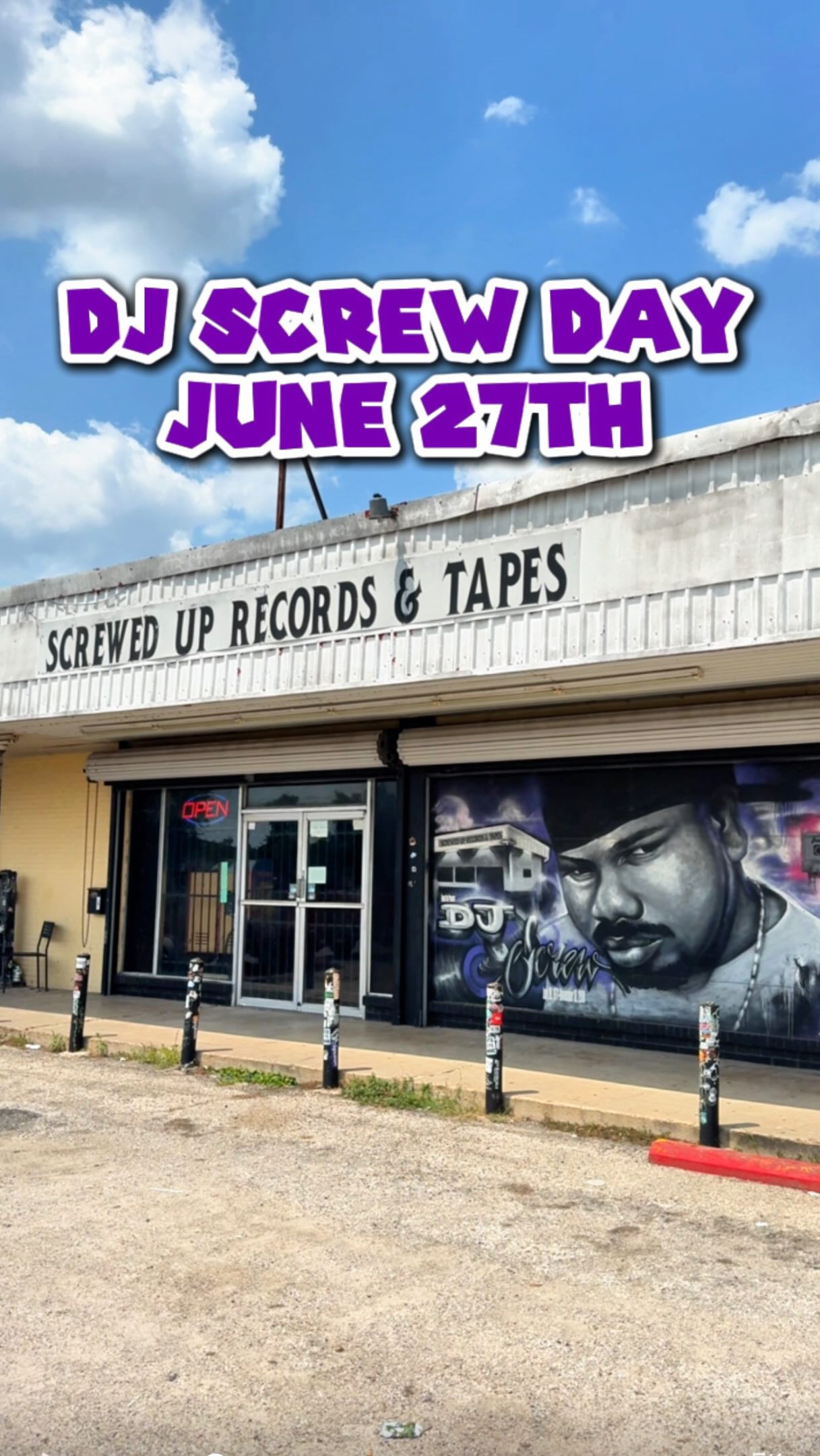 DJ Screw Day in Houston: June 27 every year! ? The date comes 