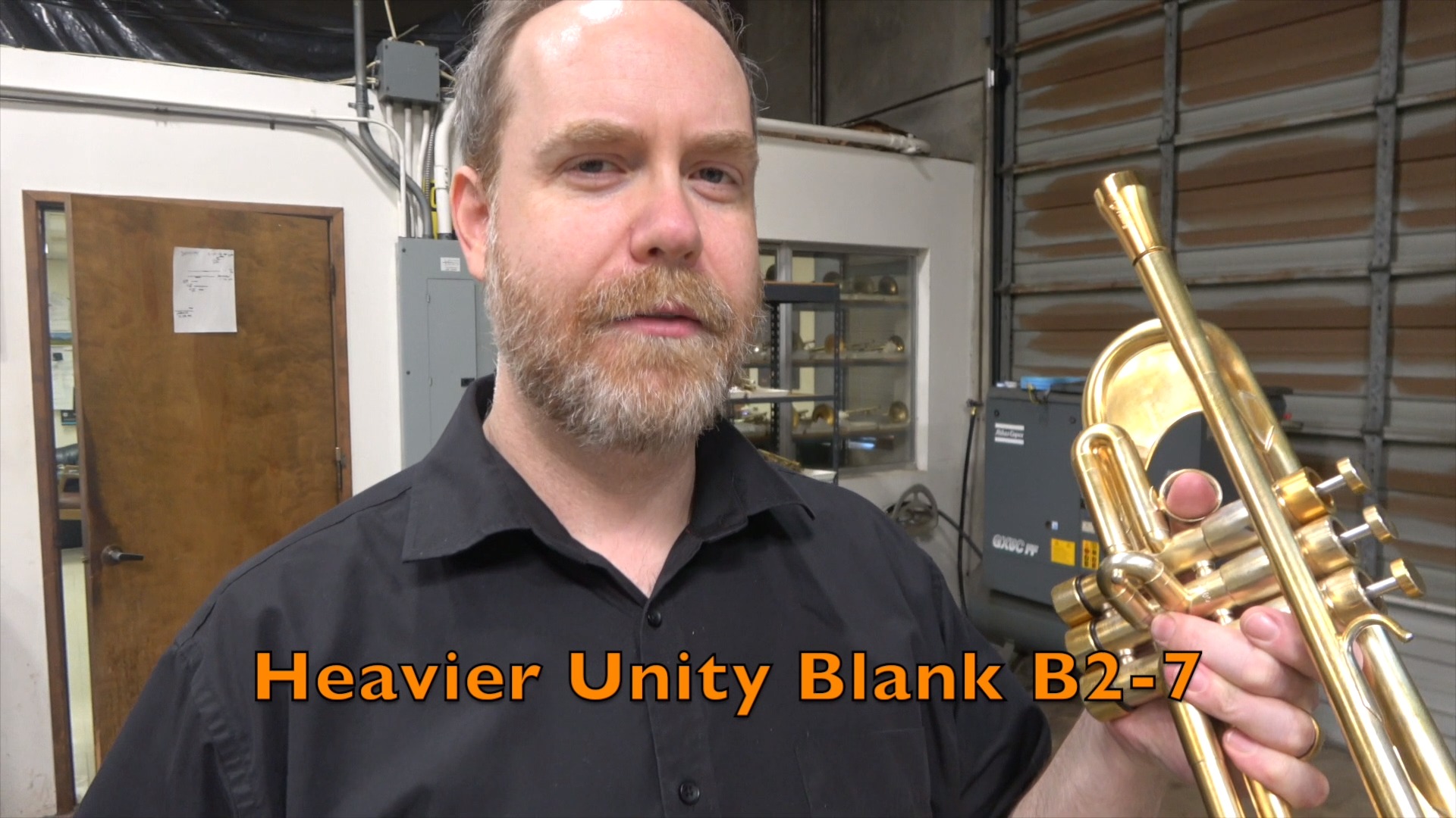 Ansgar demonstrates his new UNITY B2-7 mouthpiece! | David Monette