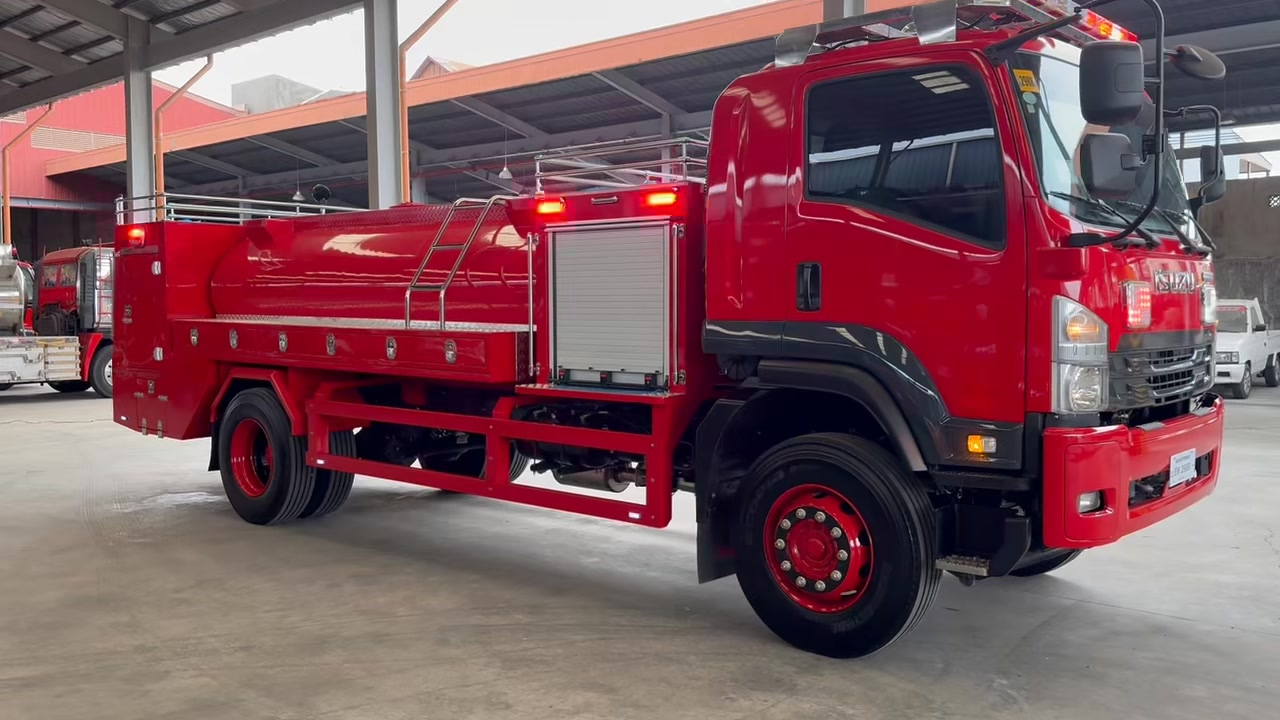 2026 Brand New Isuzu FVR34 Simple Version Stainless Steel Fire Fighting ...