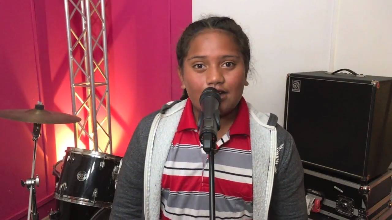 Check this kid out auditioning for 